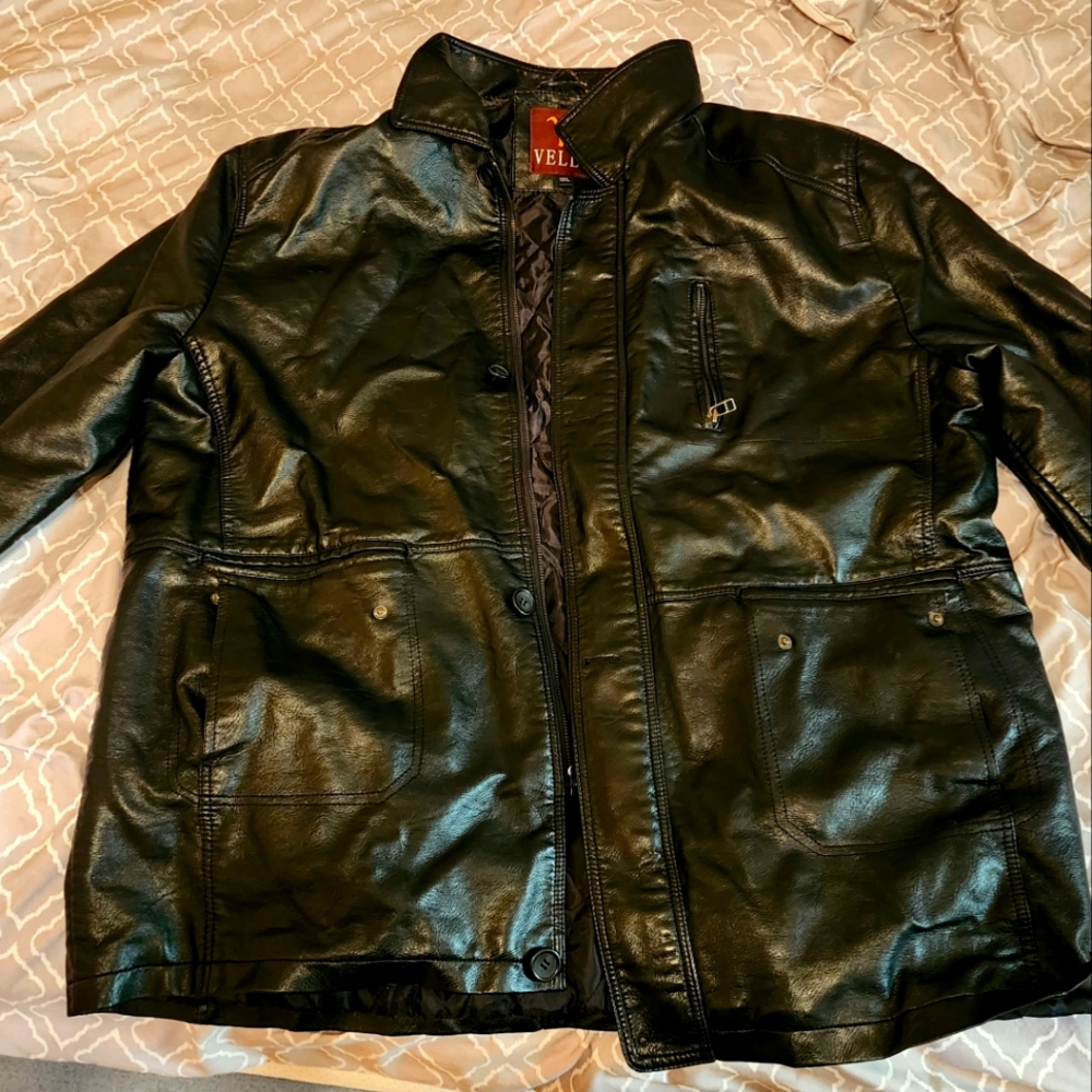 Leather jacket